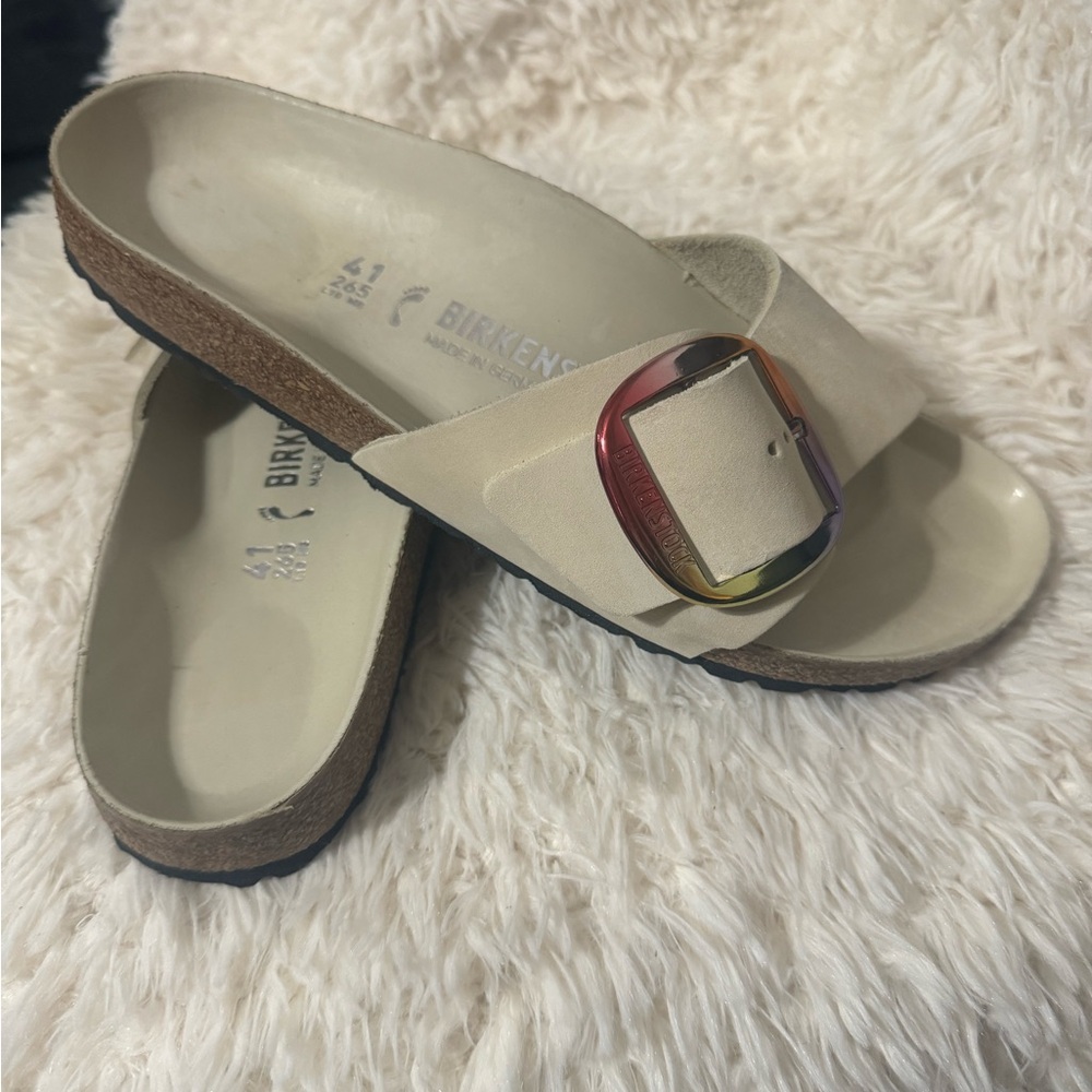 Birkenstock Madrid Big Buckle Slide Sandal (Women)